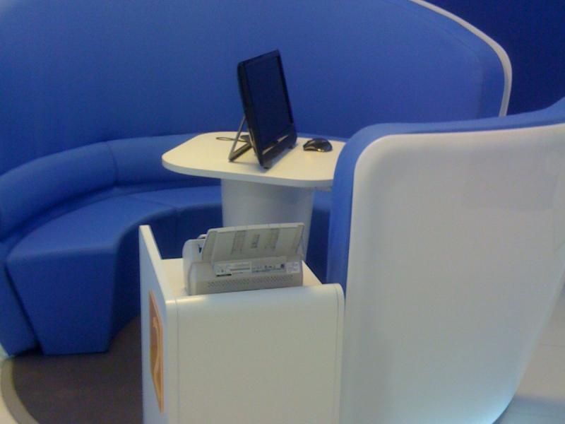 BBVA office furniture.