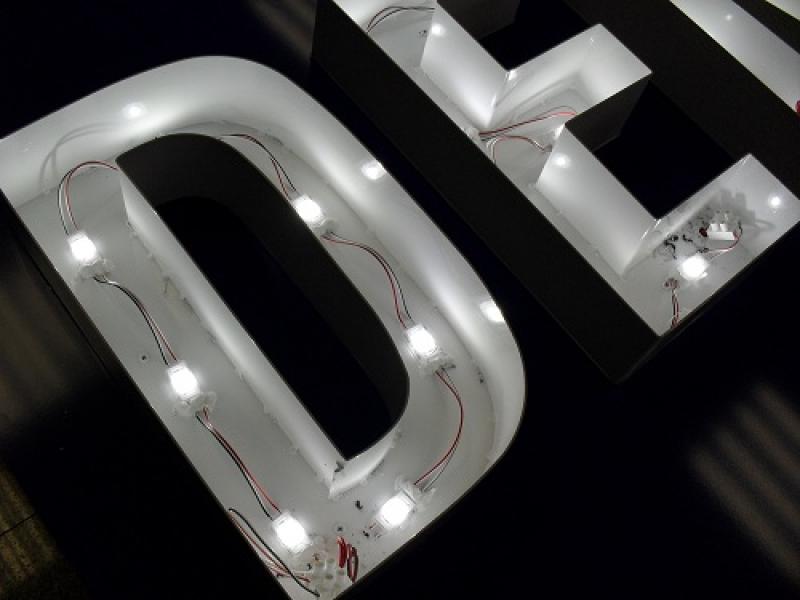 LED letters